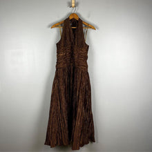 Load image into Gallery viewer, Y2K Dorothée Bis crinkle pleated midi dress
