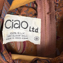 Load image into Gallery viewer, Vintage 1980s ciao ltd silk dress

