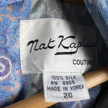 Load image into Gallery viewer, Vintage Nat Caplan Couture silk dress
