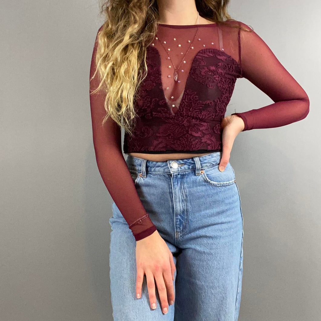 Retro reworked top