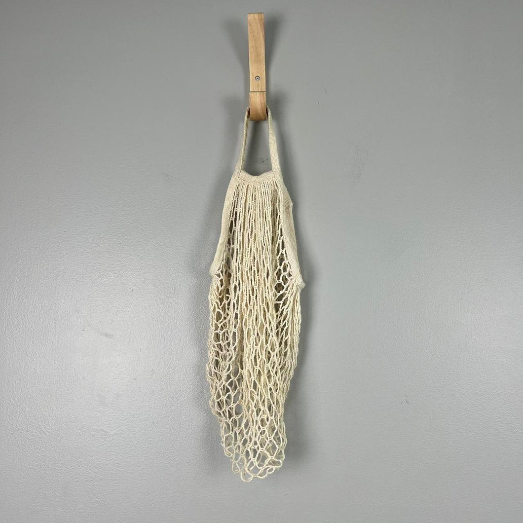 Vintage knit grocery bag