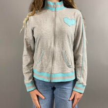 Load image into Gallery viewer, Retro zip up hoodie
