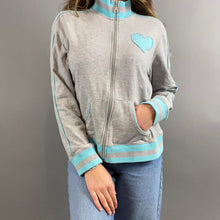 Load image into Gallery viewer, Retro zip up hoodie
