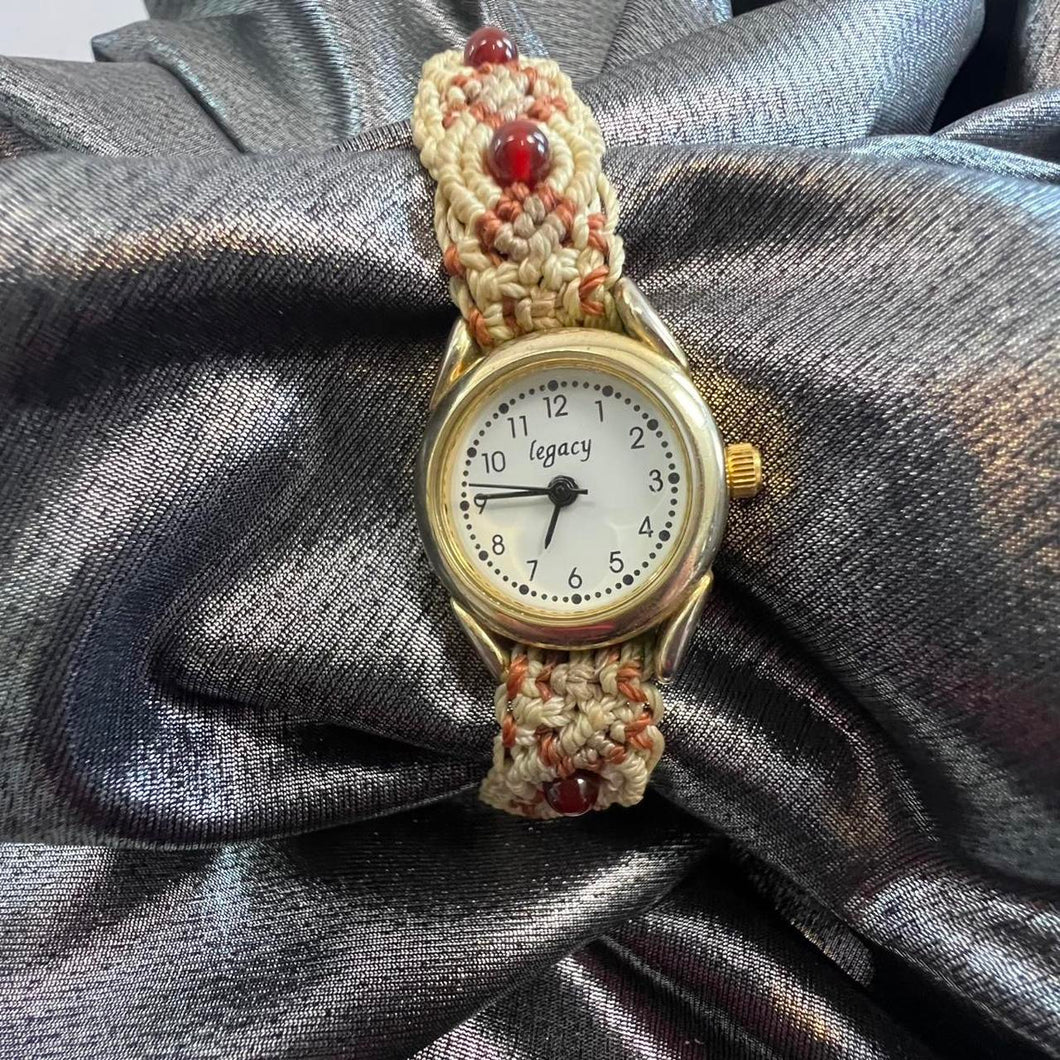 Legacy macrame watch