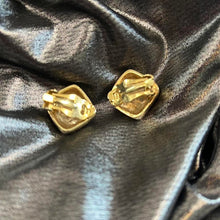 Load image into Gallery viewer, Vintage mixed metal clip on earrings

