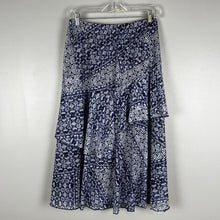 Load image into Gallery viewer, Christopher &amp; Banks floral print midi skirt
