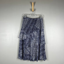 Load image into Gallery viewer, Christopher &amp; Banks floral print midi skirt
