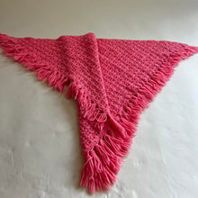 Load image into Gallery viewer, Vintage handmade crochet scarf
