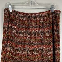 Load image into Gallery viewer, Vintage first option wavy striped midi skirt
