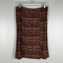 Load image into Gallery viewer, Vintage first option wavy striped midi skirt

