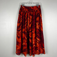 Load image into Gallery viewer, Her Destiny marbled print maxi skirt
