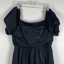 Load image into Gallery viewer, Elie tahari black midi dress
