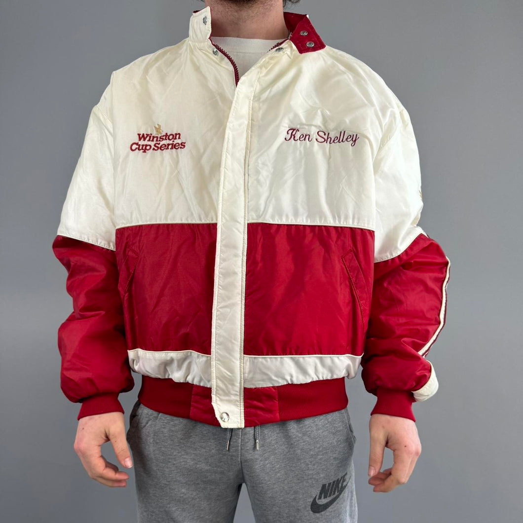 Vintage Winston Cup series bomber jacket