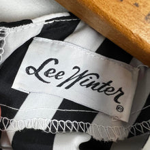 Load image into Gallery viewer, Vintage Lee Winter custom Beetlejuice top
