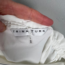 Load image into Gallery viewer, Trina Turk off the shoulder blouse
