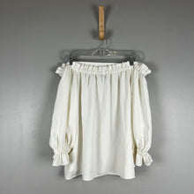 Load image into Gallery viewer, Trina Turk off the shoulder blouse
