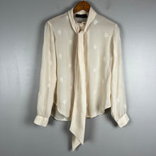 Load image into Gallery viewer, Vintage NSL bow blouse

