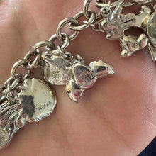 Load image into Gallery viewer, Vintage looney tunes charm bracelet
