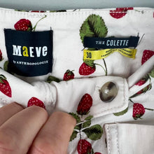 Load image into Gallery viewer, Maeve the Colette strawberry pants
