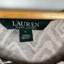 Load image into Gallery viewer, Ralph Lauren geometric patterned blouse
