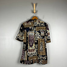 Load image into Gallery viewer, Vintage Top Notch patterned blouse
