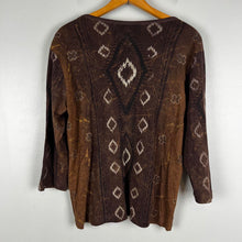 Load image into Gallery viewer, Cactus Bay Aztec Print 3/4 Sleeve Top
