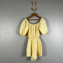 Load image into Gallery viewer, bella dahl puff sleeve romper
