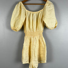 Load image into Gallery viewer, bella dahl puff sleeve romper
