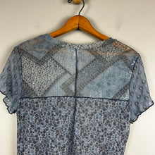 Load image into Gallery viewer, BP. floral mesh crop top
