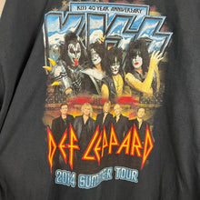 Load image into Gallery viewer, KISS and Def Leppard tour t-shirt
