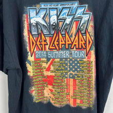 Load image into Gallery viewer, KISS and Def Leppard tour t-shirt

