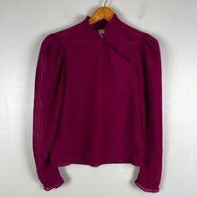 Load image into Gallery viewer, Vintage 1970s pinstripe blouse

