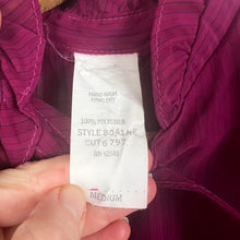 Load image into Gallery viewer, Vintage 1970s pinstripe blouse
