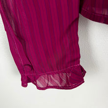 Load image into Gallery viewer, Vintage 1970s pinstripe blouse
