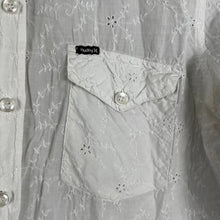Load image into Gallery viewer, Y2K Hurley women’s button up blouse

