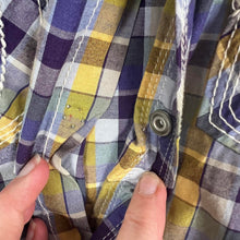 Load image into Gallery viewer, Y2K true religion pearl snap shirt
