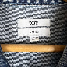 Load image into Gallery viewer, Dope cherry blossom skull Denim Jacket
