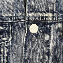 Load image into Gallery viewer, Dope cherry blossom skull Denim Jacket
