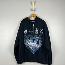 Load image into Gallery viewer, KISS army zip up hoodie
