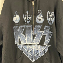 Load image into Gallery viewer, KISS army zip up hoodie

