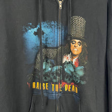 Load image into Gallery viewer, Retro Alice Cooper zip up hoodie
