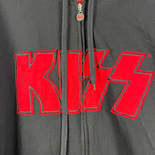 Load image into Gallery viewer, Retro KISS zip up hoodie

