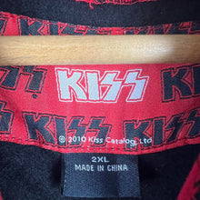Load image into Gallery viewer, Retro KISS zip up hoodie
