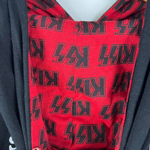 Load image into Gallery viewer, Retro KISS zip up hoodie
