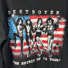 Load image into Gallery viewer, Retro KISS zip up hoodie
