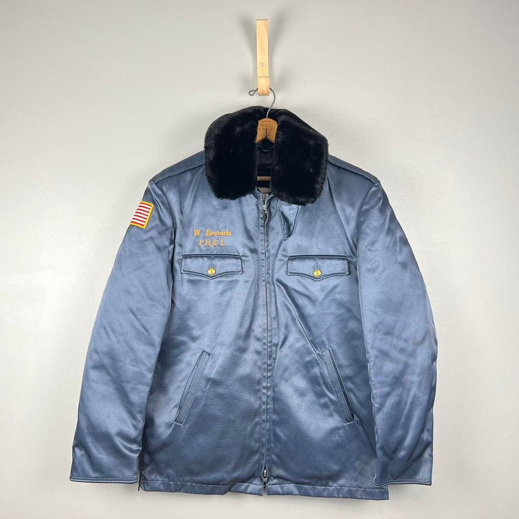 Vintage 80s blauer jacket