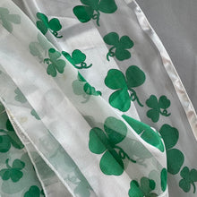 Load image into Gallery viewer, Retro Shamrock scarf
