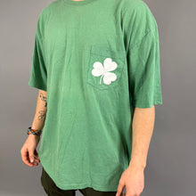 Load image into Gallery viewer, Reworked shamrock t-shirt
