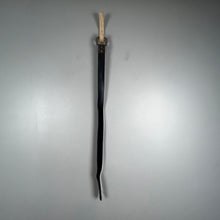 Load image into Gallery viewer, Brown suede and leather belt
