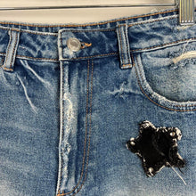 Load image into Gallery viewer, Zara trafaluc jean shorts
